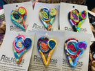 Ficklesticks - Heart Pin - Artemisia Artwear