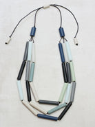 Sylca Designs - Multistrand Resin Necklace - Artemisia Artwear