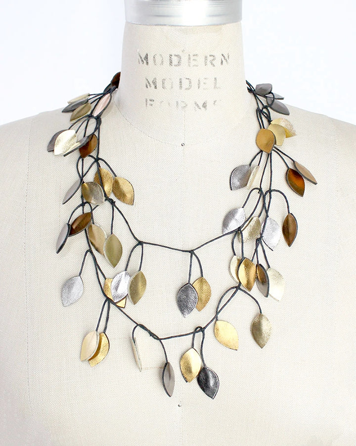 Beyond Threads - Vine Wrap Necklace - Artemisia Artwear