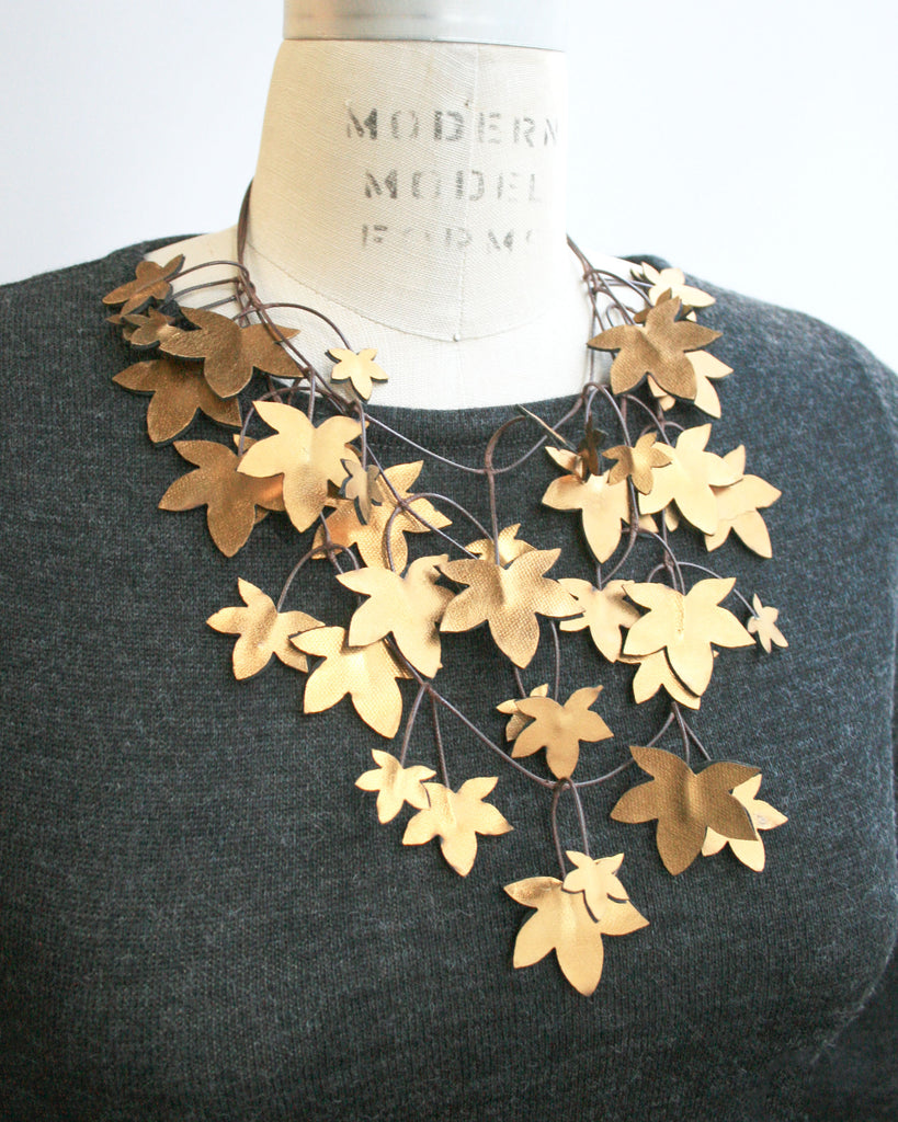 Beyond Threads - Sycamore Necklace - Artemisia Artwear